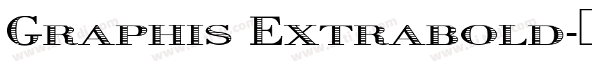 Graphis Extrabold字体转换